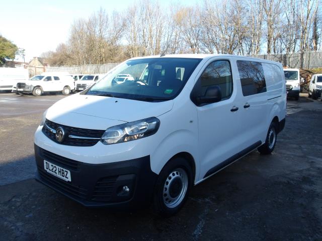 2022 Vauxhall Vivaro 3100 2.0D 145Ps Dynamic H1 D/Cab (DL22HBZ) Image 3