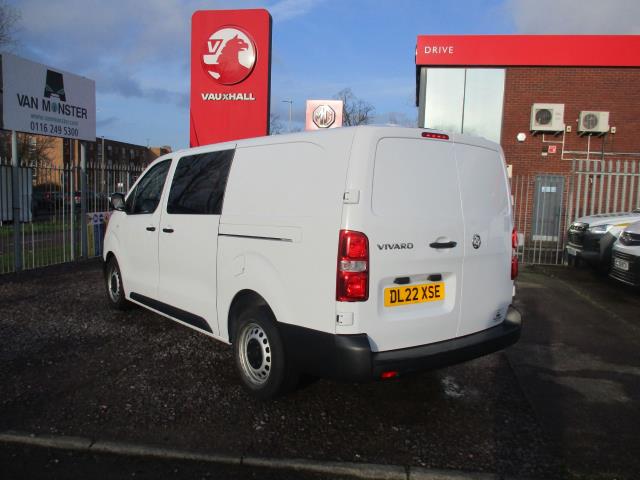 2022 Vauxhall Vivaro 3100 2.0D 145Ps Dynamic H1 D/Cab (DL22XSE) Image 7