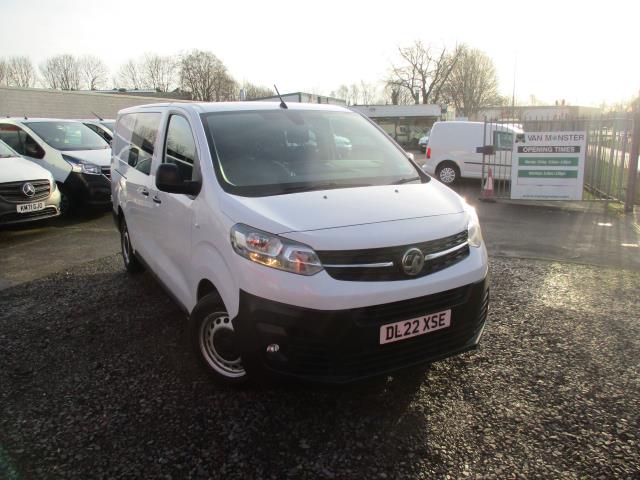2022 Vauxhall Vivaro 3100 2.0D 145Ps Dynamic H1 D/Cab (DL22XSE) Image 2