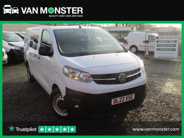 2022 Vauxhall Vivaro 3100 2.0D 145Ps Dynamic H1 D/Cab (DL22XSE)