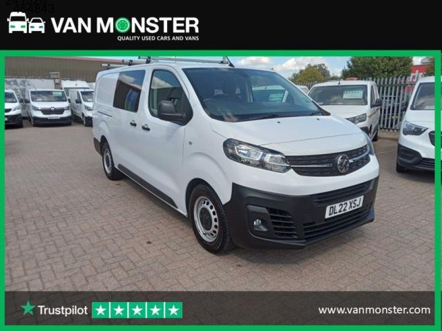 2022 Vauxhall Vivaro 3100 2.0D 145Ps Dynamic H1 D/Cab (DL22XSJ)