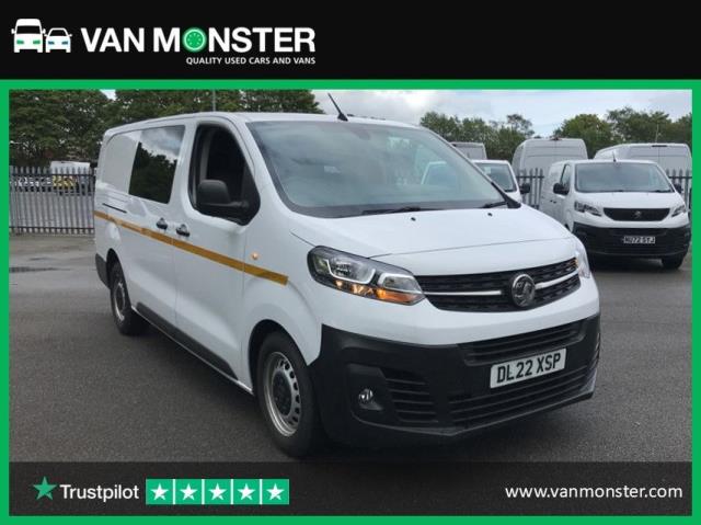 2022 Vauxhall Vivaro 3100 2.0D 145Ps Dynamic H1 D/Cab (DL22XSP)
