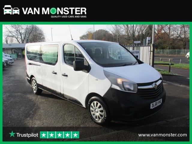 2018 Vauxhall Vivaro 2900 1.6CDTI 120PS H1 COMBI 9 SEAT (DL68VHC)