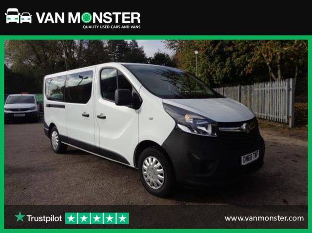 2018 Vauxhall Vivaro 2900 1.6Cdti 120Ps H1 Combi 9 Seater (DN68TWF) Image 1