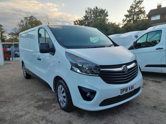 2018 Vauxhall Vivaro 2900 1.6Cdti 120Ps Sportive H1 Van (DP18VAK) Image 2