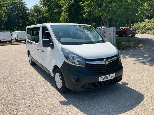 2018 Vauxhall Vivaro 2900 1.6Cdti 120Ps H1 Kombi 9 Seater (Mini Bus) (DS68FSA) Image 2