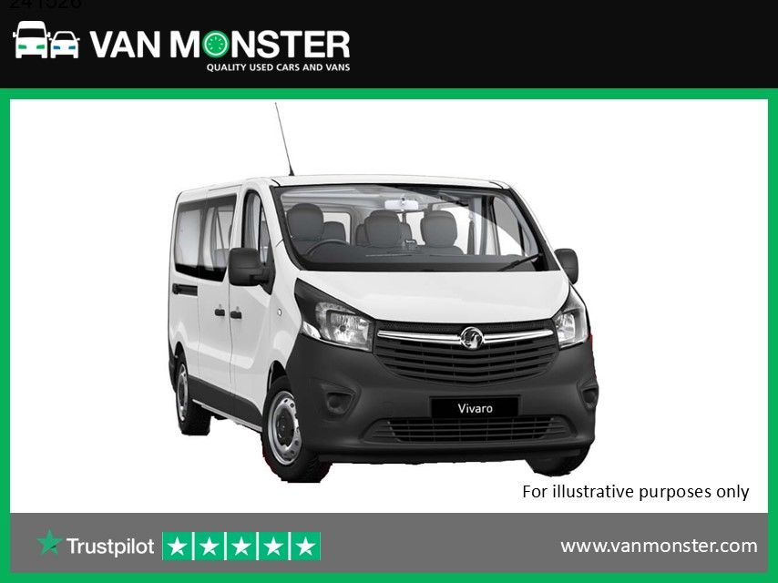 2018 Vauxhall Vivaro 2900 1.6Cdti 120Ps H1 Minibus 9 Seat (DS68FTD)