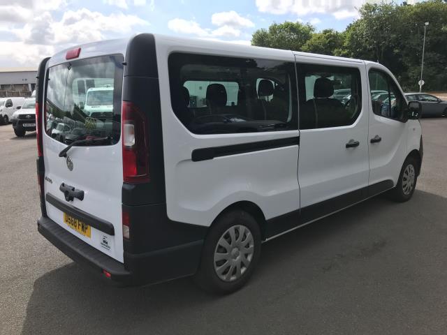 2018 Vauxhall Vivaro 2900 L2 H1  1.6CDTI 120PS 9 SEAT MINIBUS EURO 6 (DS68FWP) Image 10