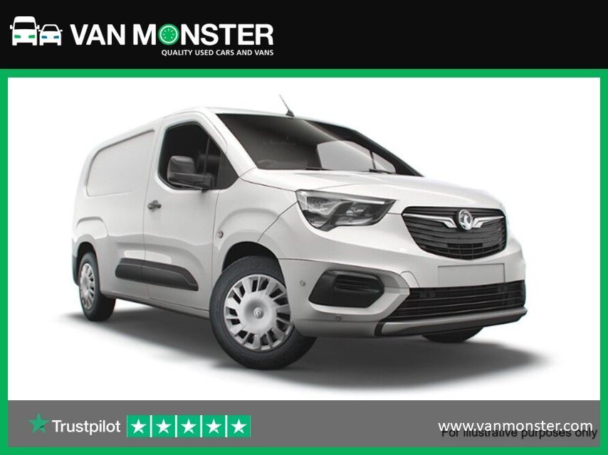 2021 Vauxhall Combo Cargo 2300 1.5 Turbo D 100Ps H1 Sportive Van *70 MPH RESTRICTED (DS70WXP)