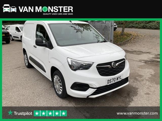 2020 Vauxhall Combo Cargo 2300 1.5 Turbo D 100Ps H1 Sportive Van (DS70WYL)