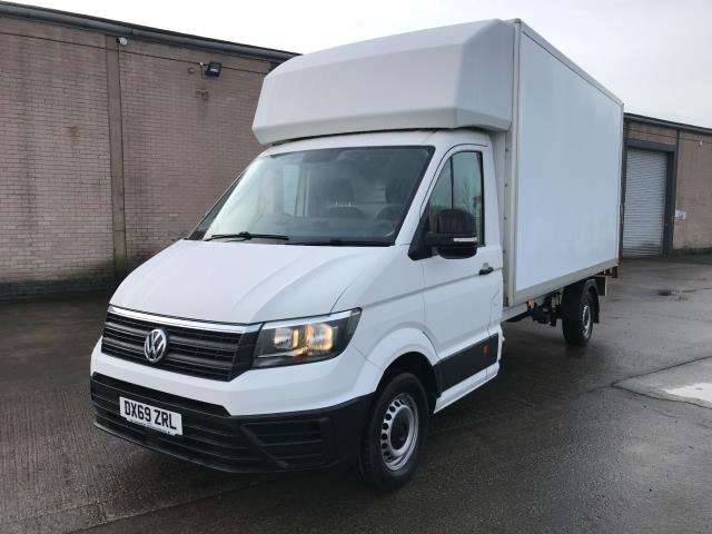 2019 Volkswagen Crafter CR35 13FT LUTON 140PS STARTLINE EURO 6 TAIL LIFT  (DX69ZRL) Image 2