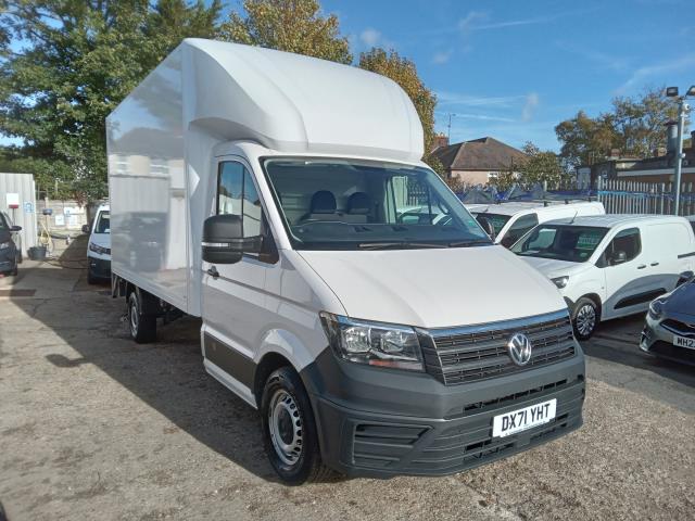 2021 Volkswagen Crafter 2.0 Tdi 140Ps Startline Chassis Cab (DX71YHT) Image 2