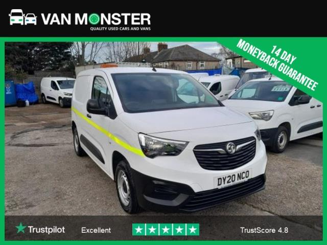 2020 Vauxhall Combo Cargo 2000 1.5 Turbo D 75Ps H1 Edition Van (DY20NCO)