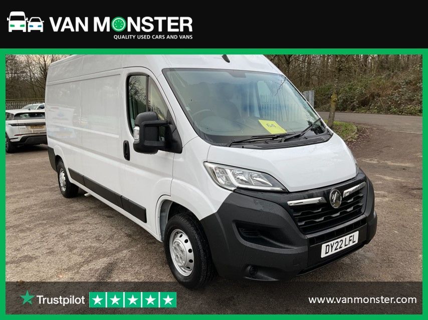 2022 Vauxhall Movano 2.2 Turbo D 140Ps H2 Van Dynamic (DY22LFL)