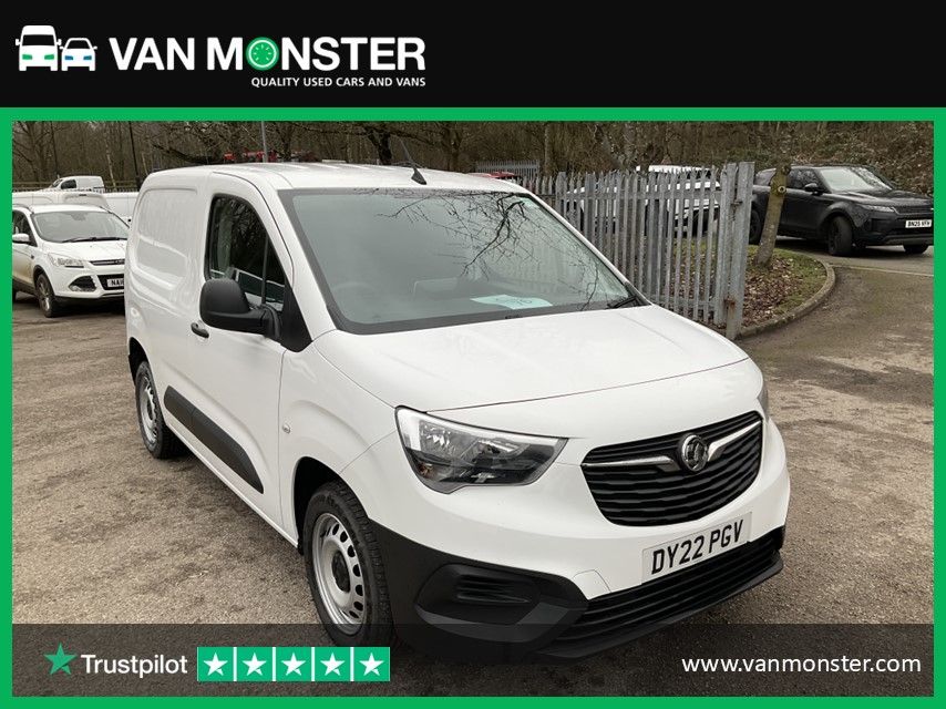 2022 Vauxhall Combo Cargo 2300 1.5 Turbo D 100Ps H1 Dynamic Van (DY22PGV)