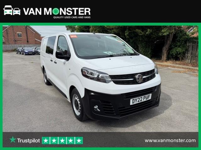 2022 Vauxhall Vivaro 3100 2.0D 145Ps Dynamic H1 D/Cab (DY22PUF)