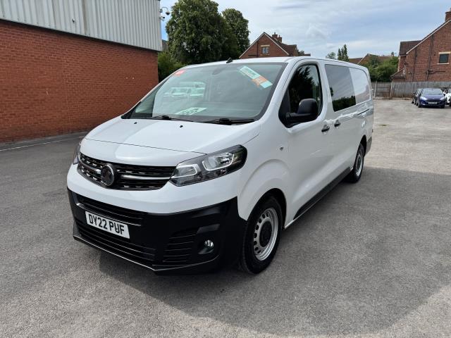 2022 Vauxhall Vivaro 3100 2.0D 145Ps Dynamic H1 D/Cab (DY22PUF) Image 4