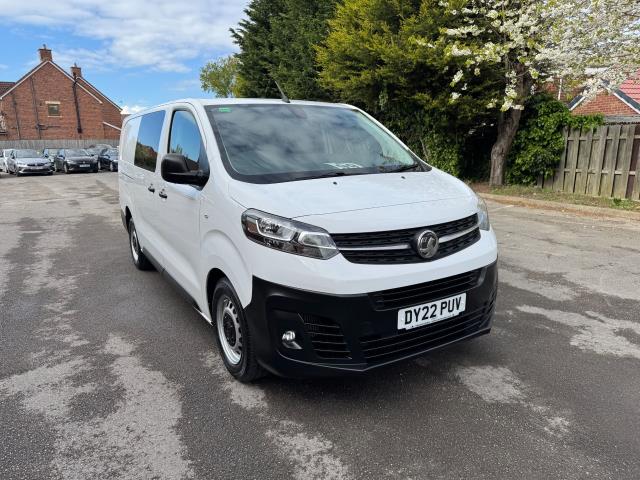 2022 Vauxhall Vivaro 3100 2.0D 145Ps Dynamic H1 D/Cab (DY22PUV) Image 2