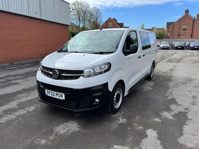 2022 Vauxhall Vivaro 3100 2.0D 145Ps Dynamic H1 D/Cab (DY22PUV) Image 4