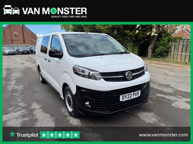 2022 Vauxhall Vivaro 3100 2.0D 145Ps Dynamic H1 D/Cab (DY22PUV)
