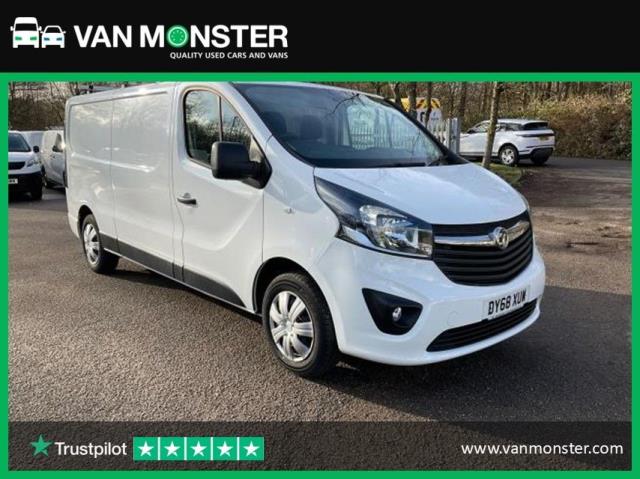 2018 Vauxhall Vivaro 2900 1.6Cdti 120Ps Sportive H1 Van (DY68XUW)