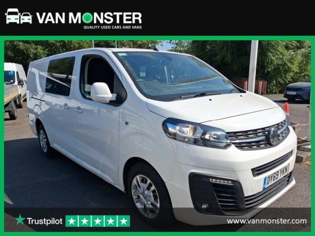 2020 Vauxhall Vivaro 3100 2.0D 120Ps Sportive H1 D/Cab (DY69YKN)