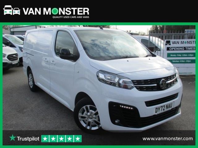 2022 Vauxhall Vivaro 2900 1.5D 100Ps Sportive H1 Van (DY72NAU)