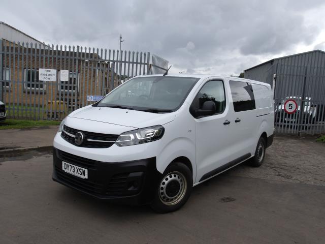 2023 Vauxhall Vivaro 2.0 Turbo D 145 Prime H1 Double Cab (DY73XSW) Image 4