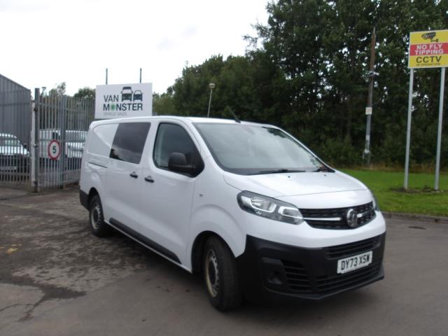 2023 Vauxhall Vivaro 2.0 Turbo D 145 Prime H1 Double Cab (DY73XSW) Image 2