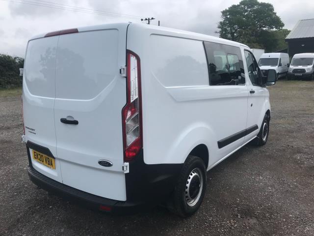 2020 Ford Transit Custom 2.0 Ecoblue 105Ps Low Roof D/Cab Leader Van Euro 6  Speed Limited to 70mph (EK20VBA) Image 6