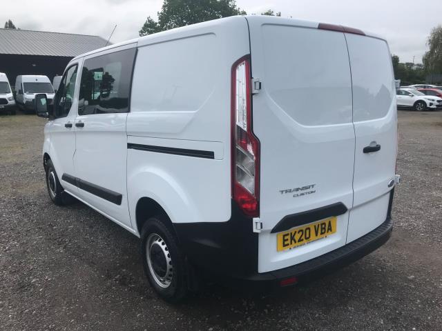 2020 Ford Transit Custom 2.0 Ecoblue 105Ps Low Roof D/Cab Leader Van Euro 6  Speed Limited to 70mph (EK20VBA) Image 4