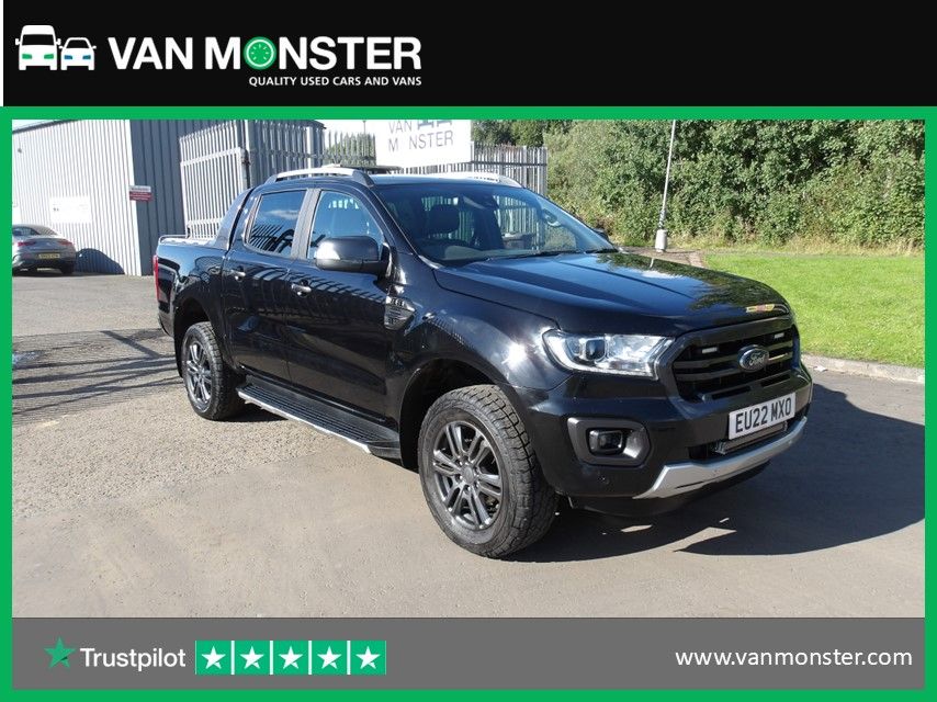 2022 Ford Ranger Pick Up Double Cab Wildtrak 2.0 Ecoblue 213 Auto**WET BELT CHANGED AT MAIN DEALER LAST YEAR** (EU22MXO)