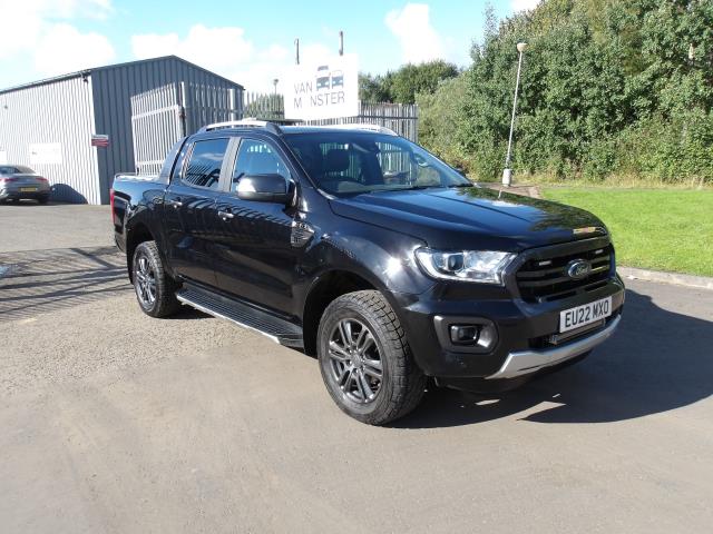 2022 Ford Ranger Pick Up Double Cab Wildtrak 2.0 Ecoblue 213 Auto**WET BELT CHANGED AT MAIN DEALER LAST YEAR** (EU22MXO) Image 2