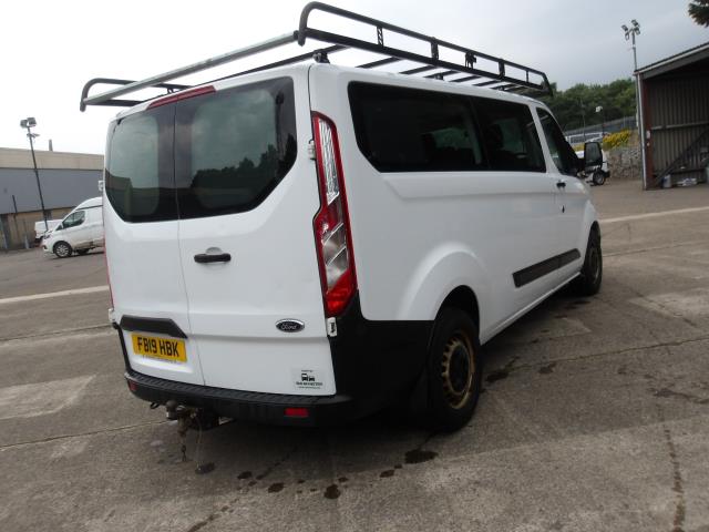 2019 Ford Transit Custom 2.0 Tdci 130Ps Low Roof Kombi Van (FB19HBK) Image 9