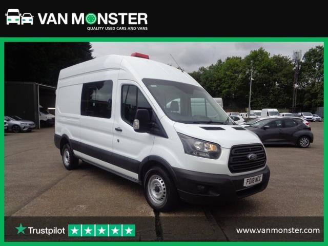 2018 Ford Transit 2.0 Tdci 130Ps H3 D/Cab Van (FD18WCC)