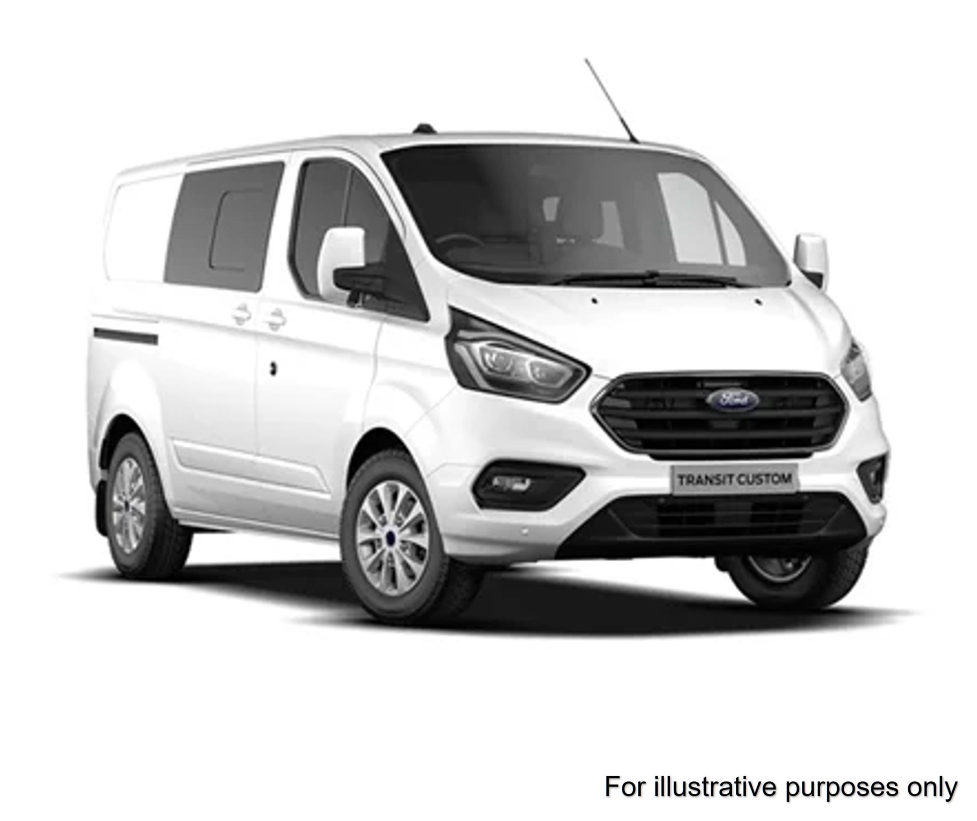 2022 Ford Transit Custom 2.0 Ecoblue 130Ps Low Roof Kombi Leader Van (FD22VMR)