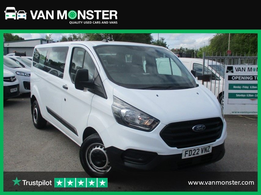 2022 Ford Transit Custom 2.0 Ecoblue 130Ps Low Roof Kombi Leader Van (FD22VNZ)