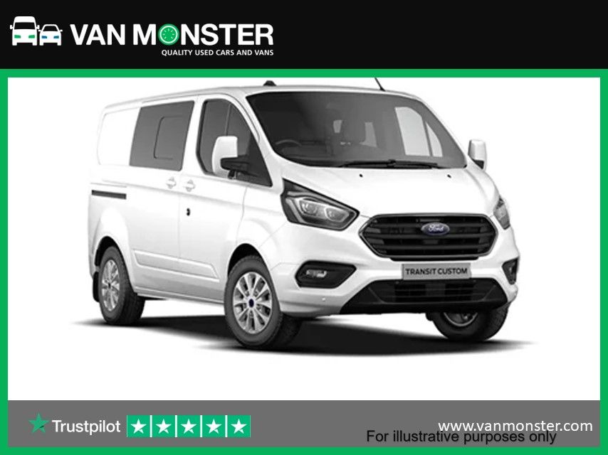 2022 Ford Transit Custom 2.0 Ecoblue 130Ps Low Roof Kombi Leader Van (FD22VSF)