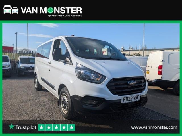 2022 Ford Transit Custom 2.0 Ecoblue 130Ps Low Roof Kombi Leader Van (FD22VSF)