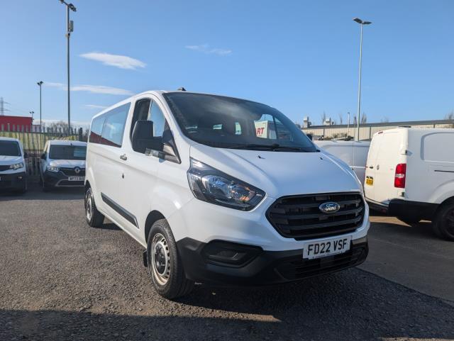 2022 Ford Transit Custom 2.0 Ecoblue 130Ps Low Roof Kombi Leader Van (FD22VSF) Image 2