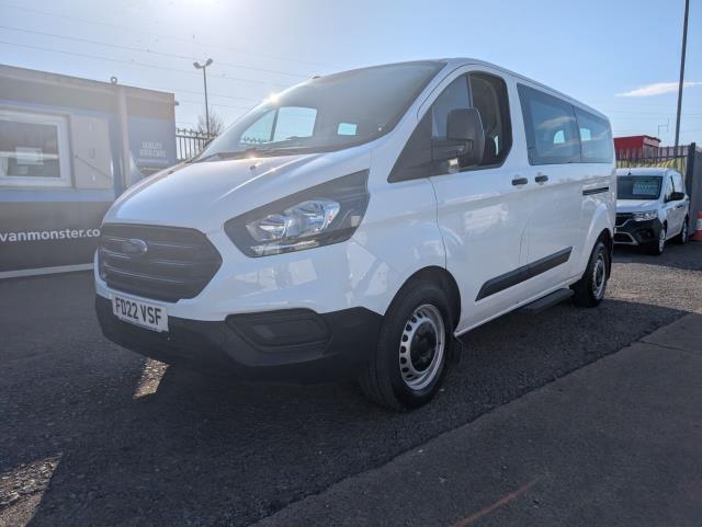 2022 Ford Transit Custom 2.0 Ecoblue 130Ps Low Roof Kombi Leader Van (FD22VSF) Image 4
