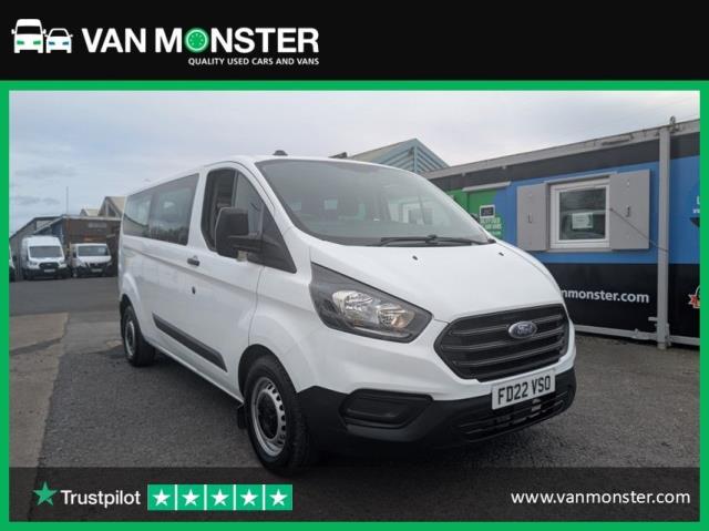 2022 Ford Transit Custom 2.0 Ecoblue 130Ps Low Roof Kombi Leader Van (FD22VSO)