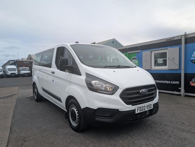2022 Ford Transit Custom 2.0 Ecoblue 130Ps Low Roof Kombi Leader Van (FD22VSO) Image 2