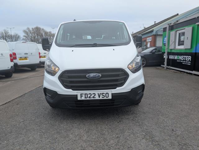 2022 Ford Transit Custom 2.0 Ecoblue 130Ps Low Roof Kombi Leader Van (FD22VSO) Image 3
