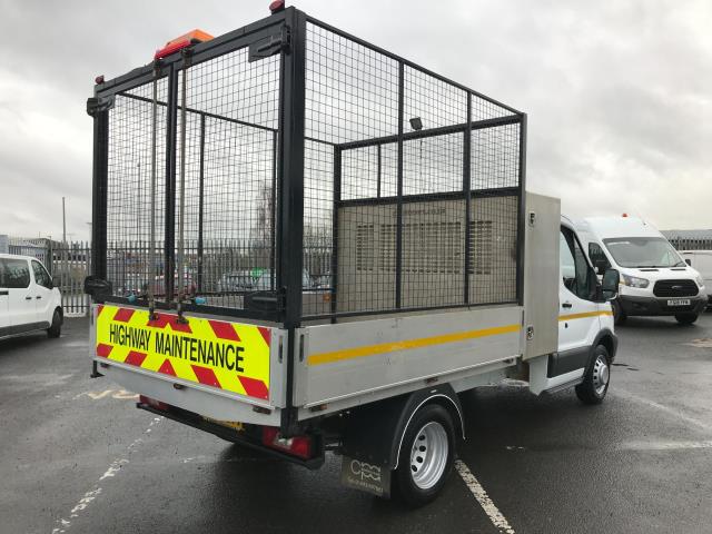 2019 Ford Transit T350 SINGLE CAB TIPPER 130PS EURO 6 CAGE (FD68LTV) Image 3