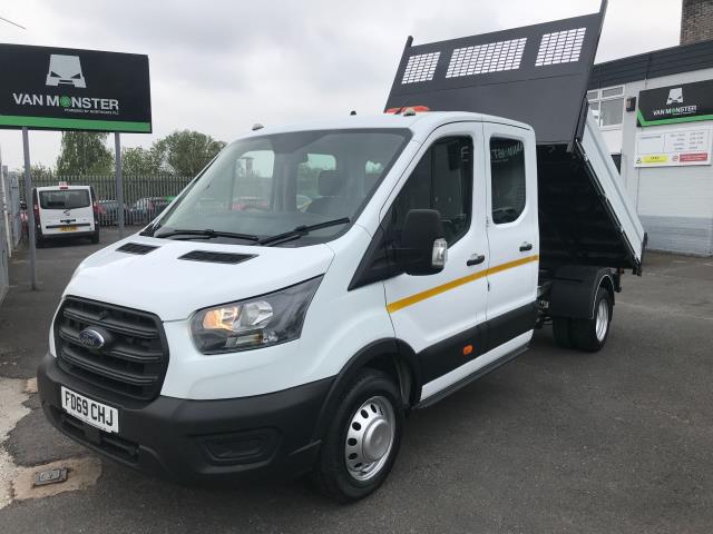 2020 Ford Transit T350 DOUBLE CAB TIPPER 130PS EURO 6 (FD69CHJ) Image 2