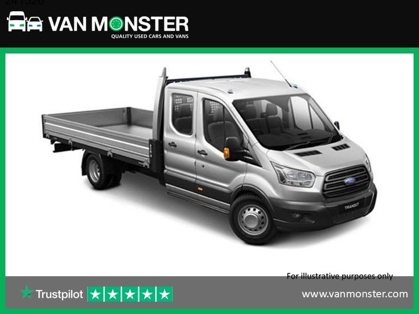 2021 Ford Transit 2.0 Ecoblue 130Ps Double Cab Tipper Chassis (FD70BWG)