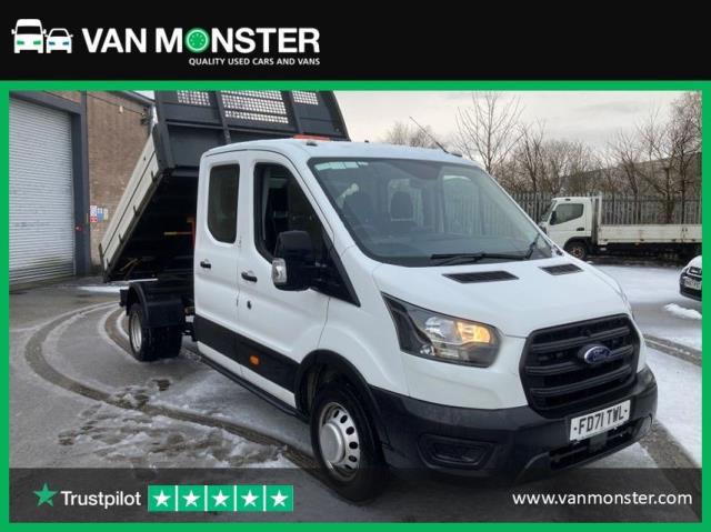 2022 Ford Transit T350 DOUBLE CAB TIPPER 130PS EURO 6 (FD71TWL)