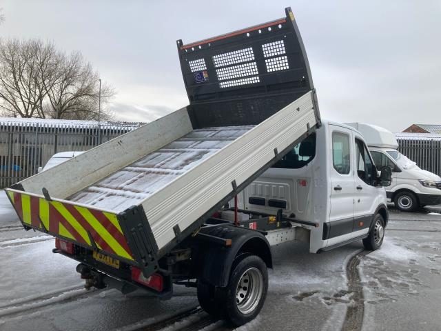 2022 Ford Transit T350 DOUBLE CAB TIPPER 130PS EURO 6 (FD71TWL) Image 4