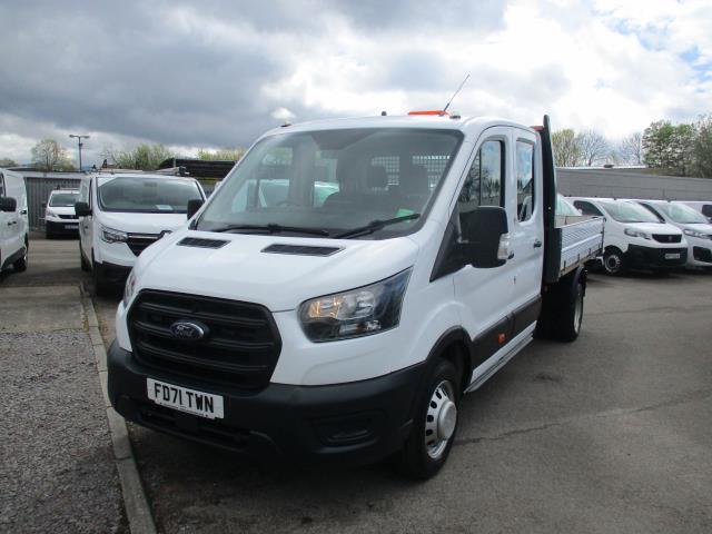 2022 Ford Transit 2.0 Ecoblue 130Ps Double Cab Tipper [1 Way] (FD71TWN) Image 9